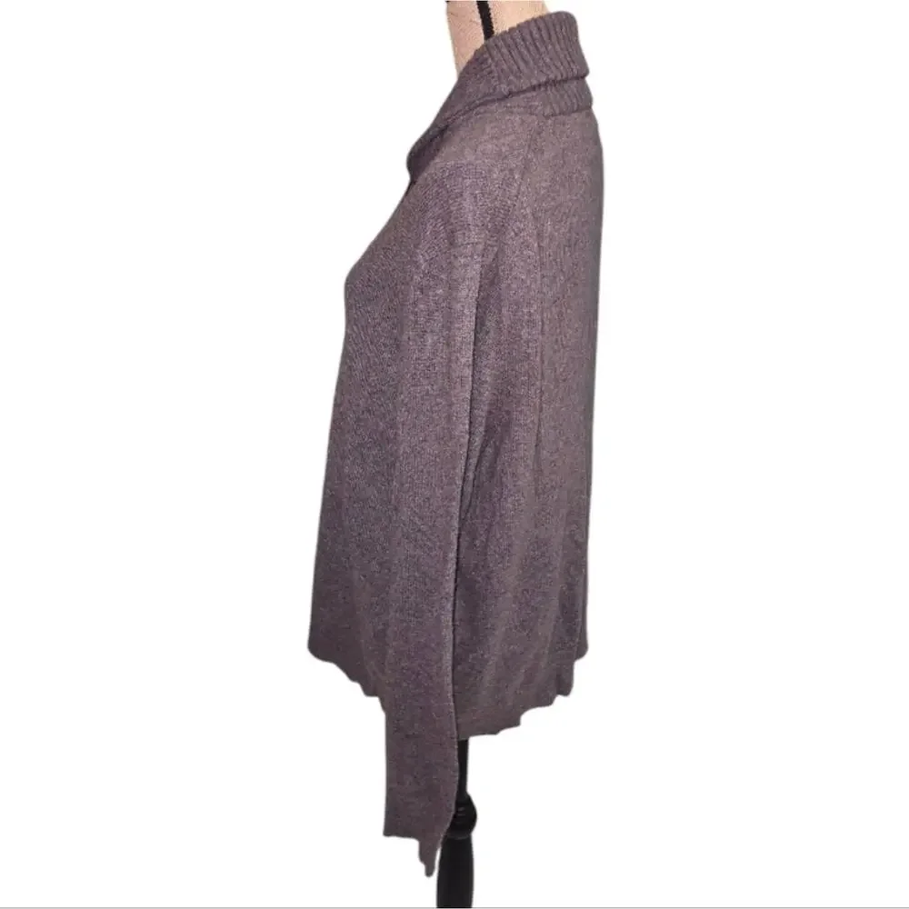 J. Crew Shawl Collar‎ Men's Brown Sweater Lambs Wool Size Large